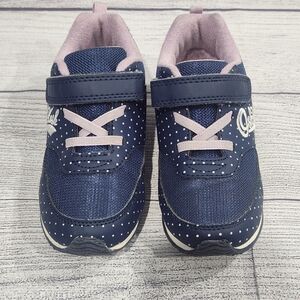 OshKosh B'gosh Blue and Pink Sneakers with Velcro Closure